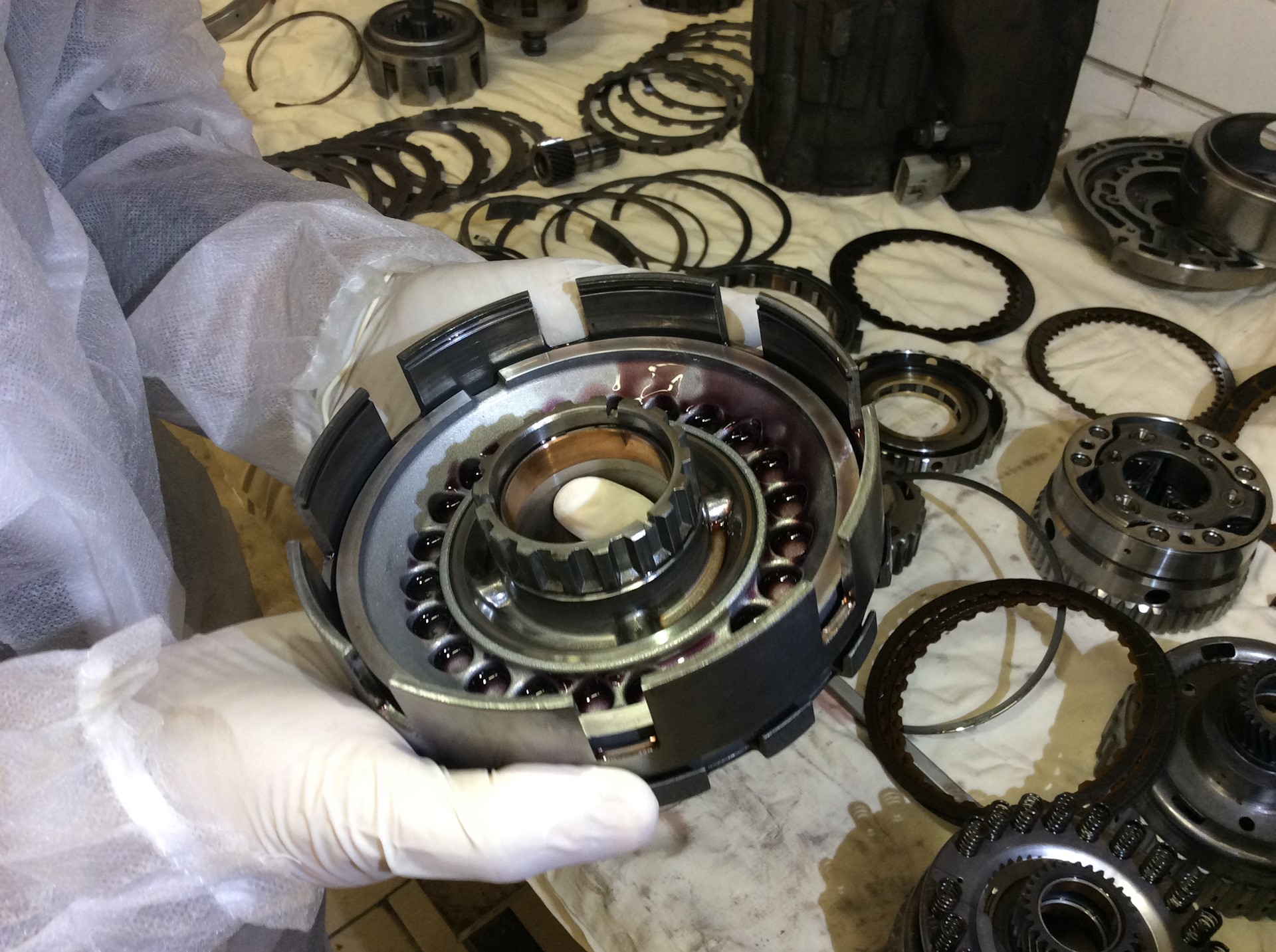 ремонт коробки