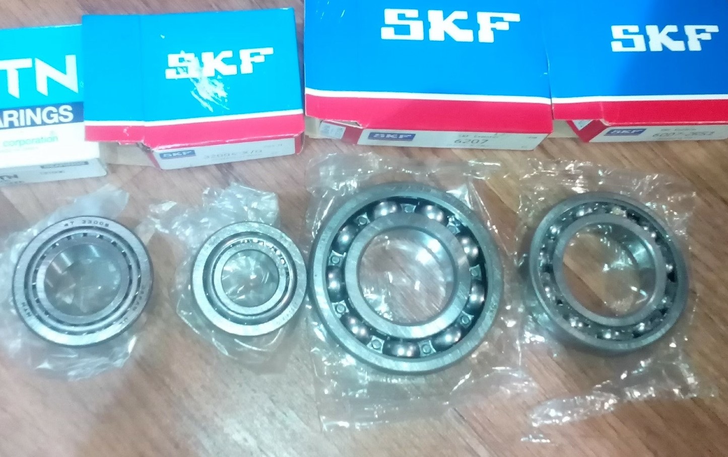 подшипники коробки