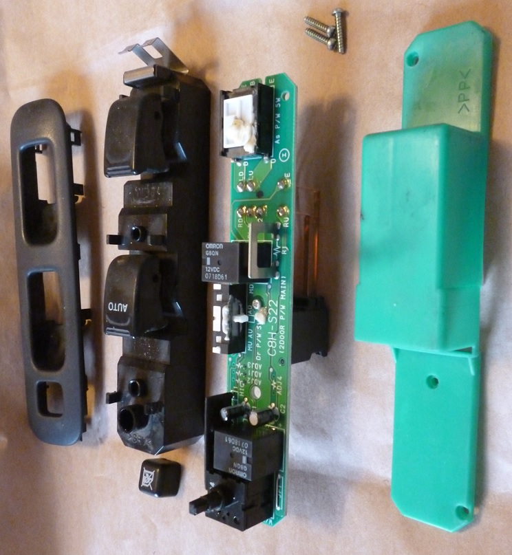 Ремонт электронной части стеклоподъемника Сузуки