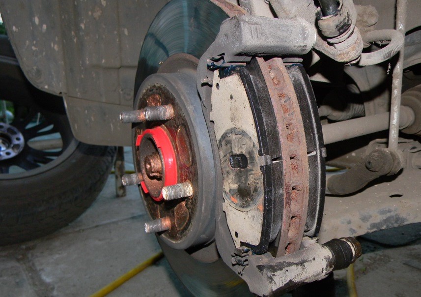 замена тормозного диска