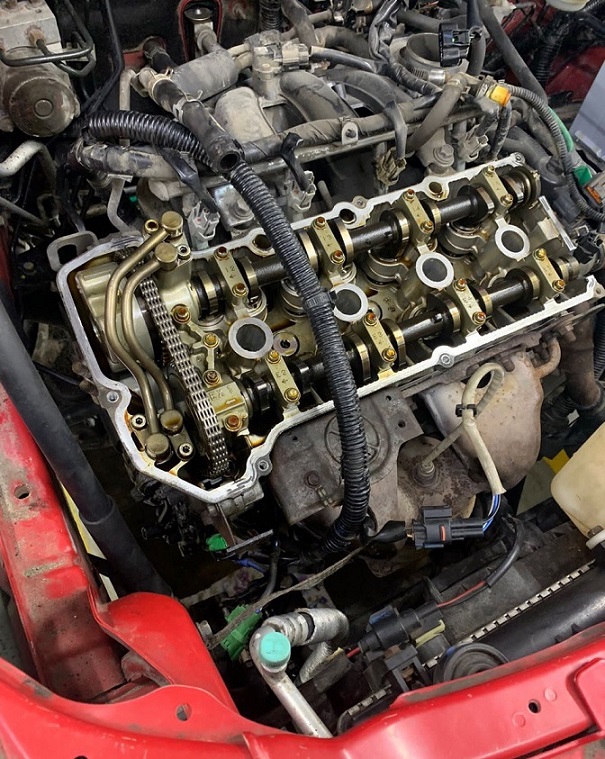 Замена цепи ГРМ Сузуки