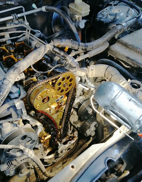 Замена цепи ГРМ Сузуки