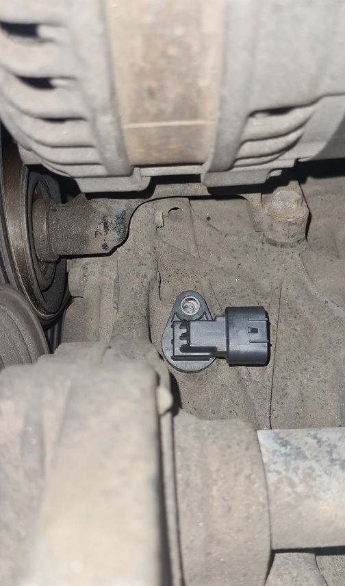 Замена датчика коленвала Сузуки