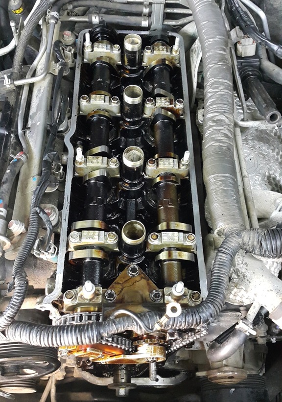 Замена маслосъемных колпачков Сузуки