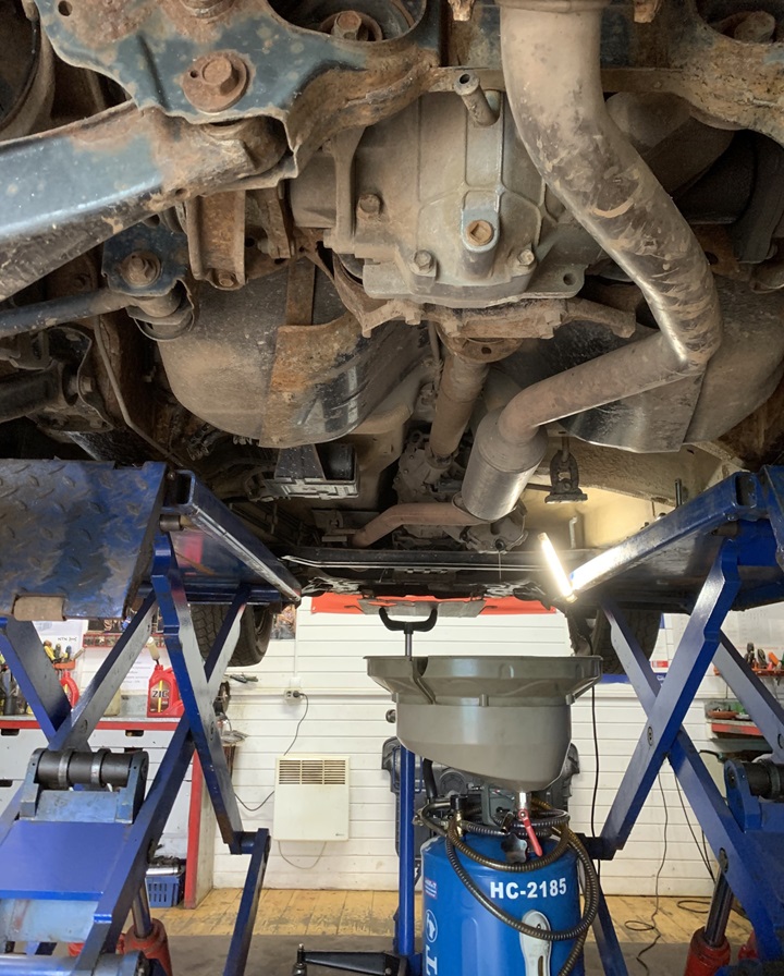 Замена масла в раздатке Сузуки