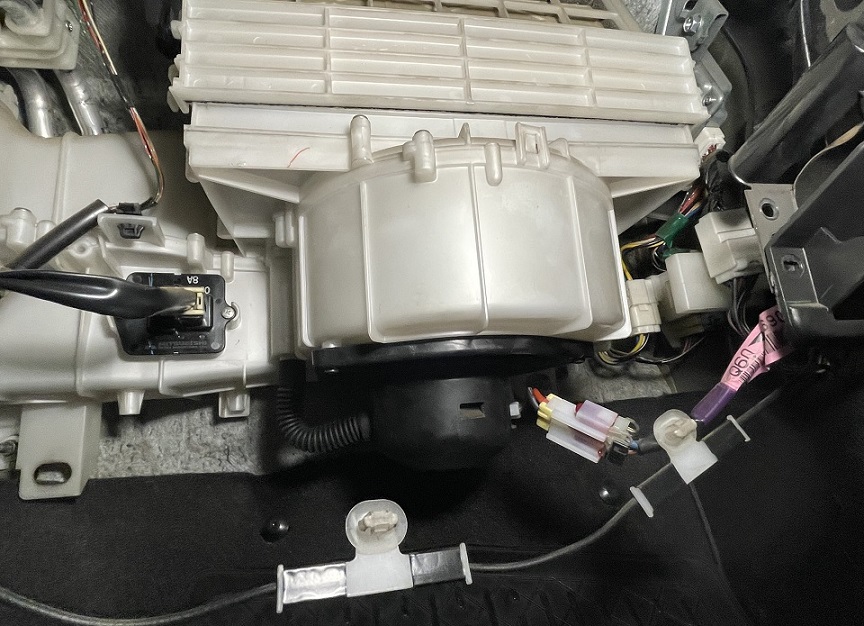 Замена моторчика печки Сузуки