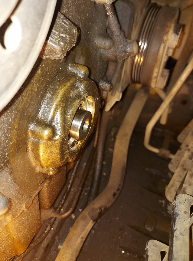 Замена переднего сальника коленвала Сузуки