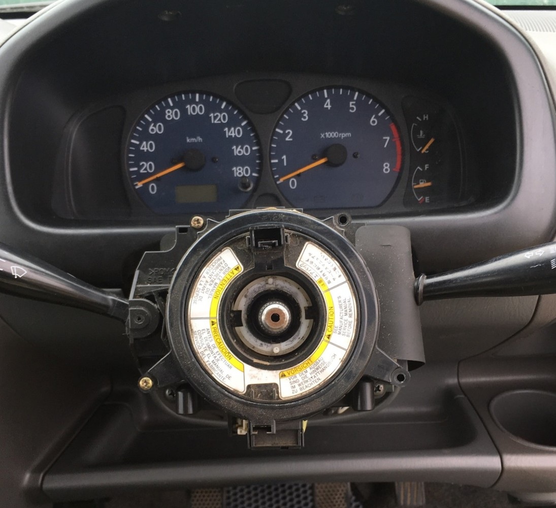 Замена подрулевого шлейфа Сузуки