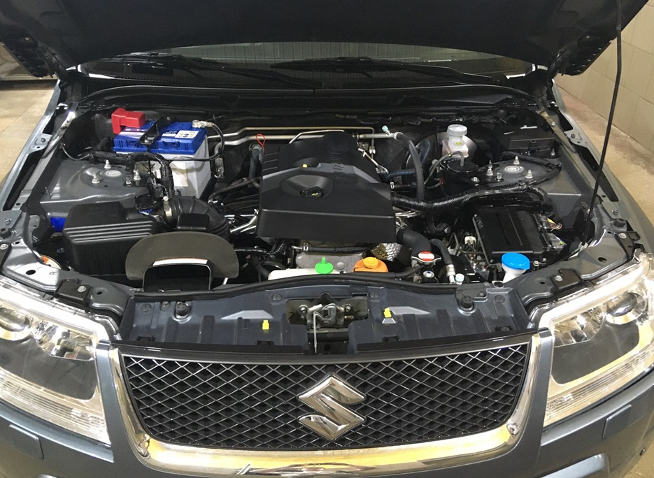 Подготовка к замене водяного насоса Сузуки