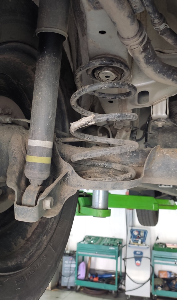 Замена пружин Сузуки