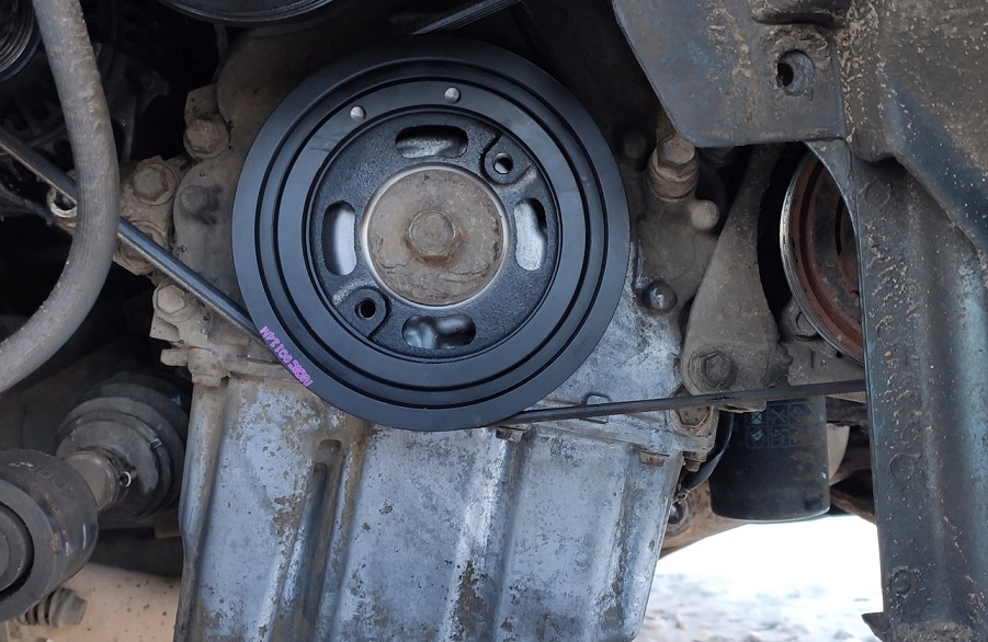 Замена приводного ремня Сузуки