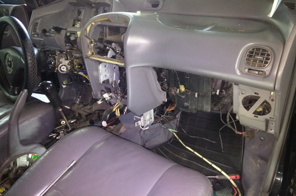 Замена радиатора печки Сузуки