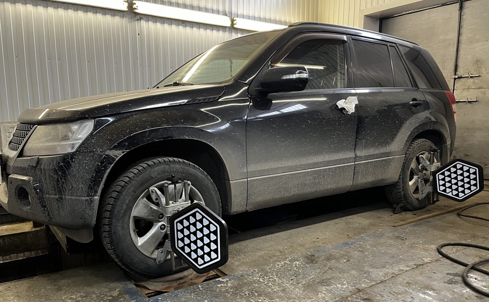 Регулировка схода-развала после ремонта