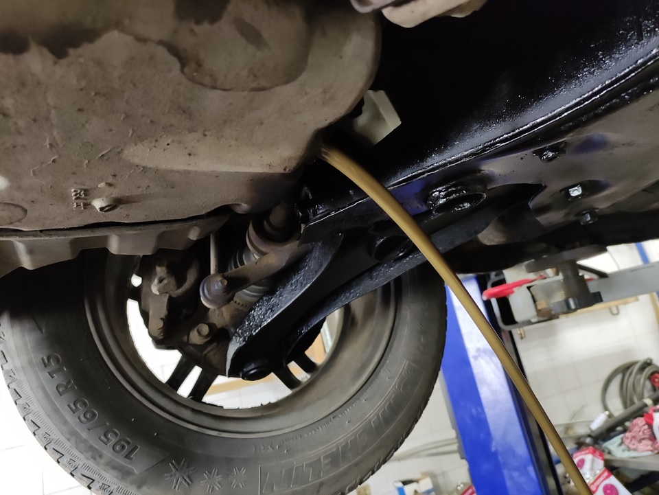 Отремонтированная подвеска