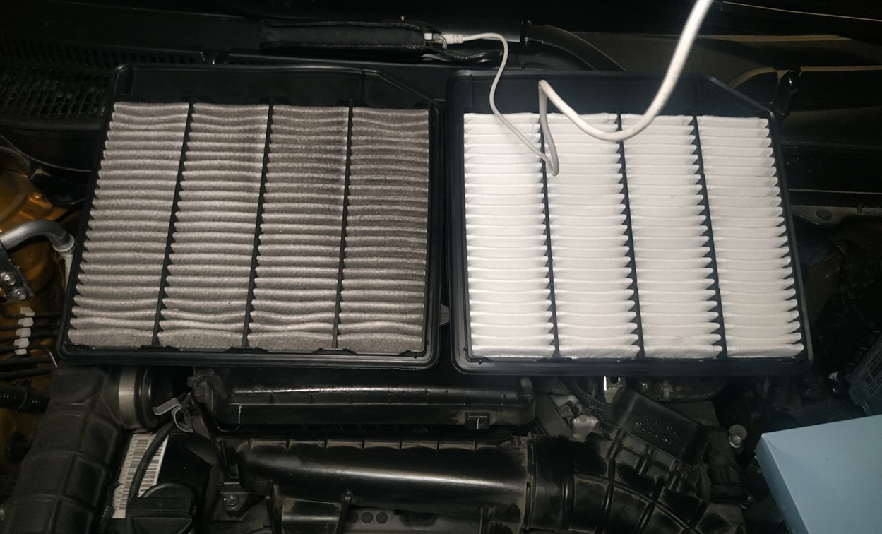 Замена воздушного фильтра Сузуки